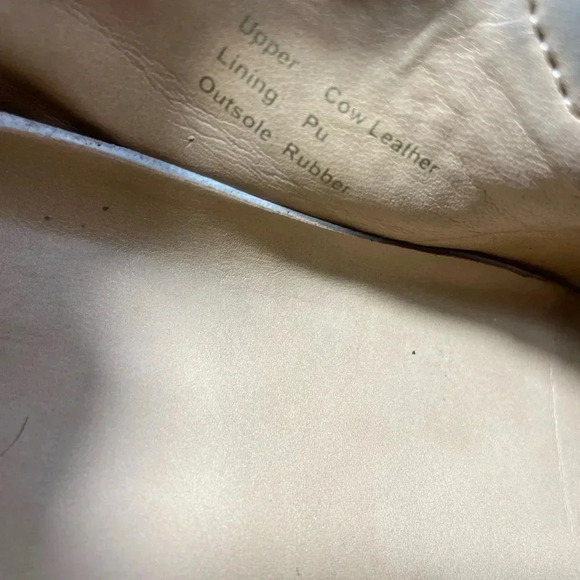 Aldo  Paise Black/White/Gold Leather Velcro Sneakers Size 8.5 - Picture 10 of 11